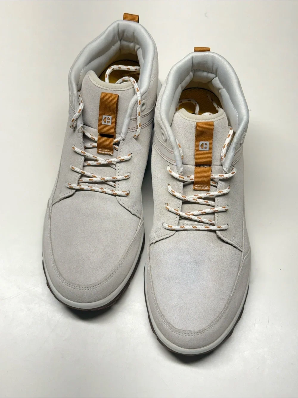 Caterpillar Men’s Gray/Brown Suede Lace-Up Sneakers size women’s 9 / men’s 7 US